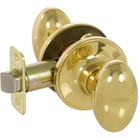 CALLAN Callan KE1003 Carlyle Series Grade 3 Keyed Entry Knob Set; Bright Brass KE1003